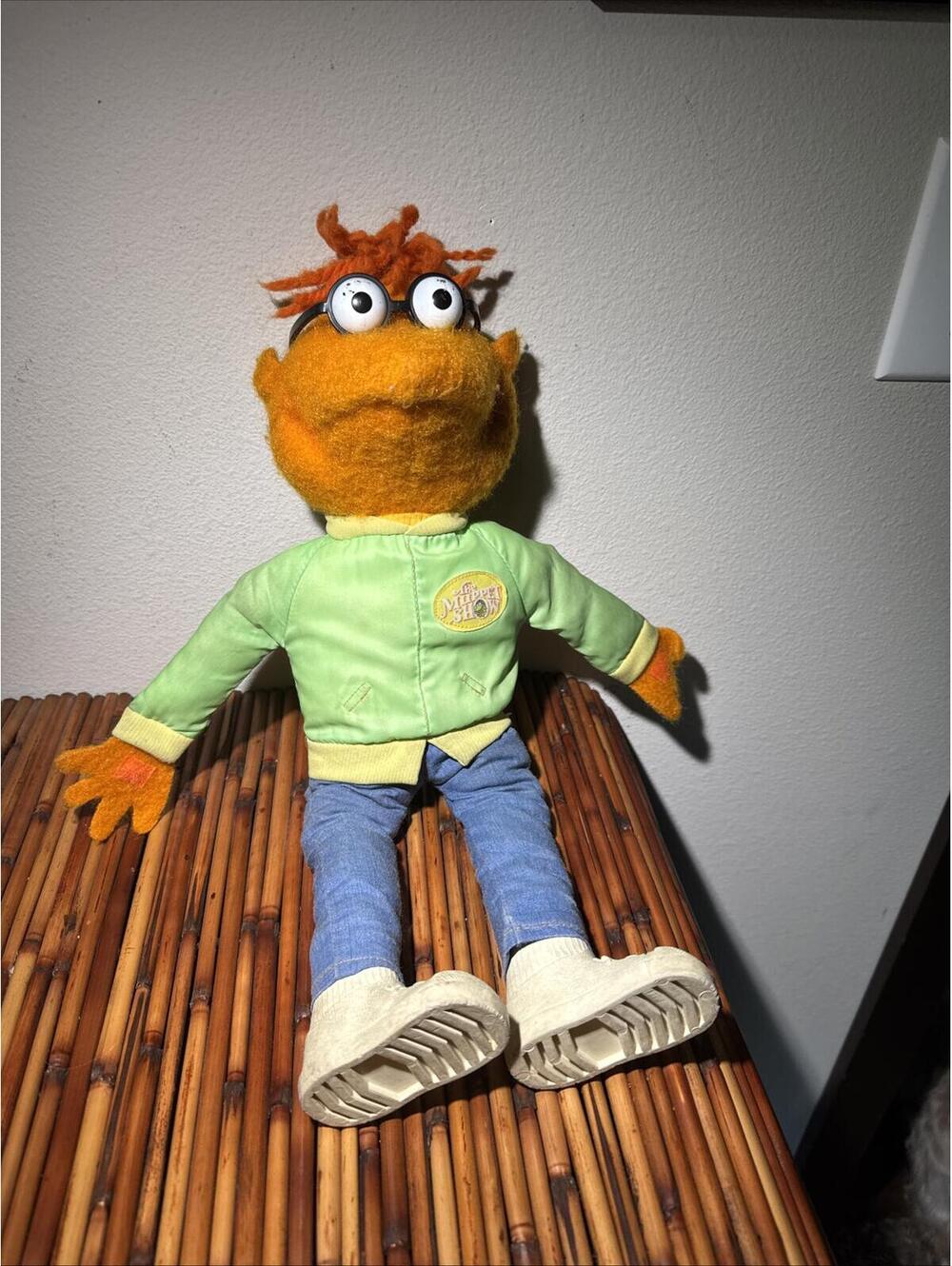 Vintage 1978 Henson Associates Scooter The Muppet Show Plush Doll Puppet 18”